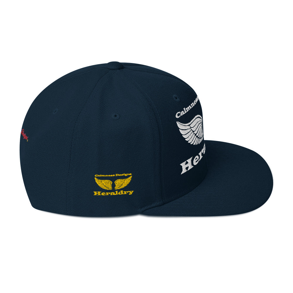 Wings for Heraldry, CALMNESS DESIGNS, Creative Designer's, Snapback Hat