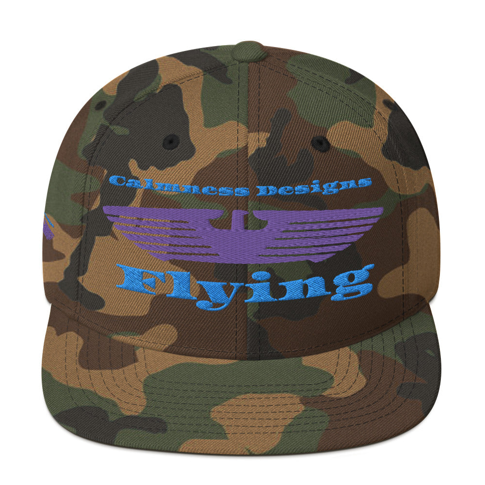 Flying Eagle, CALMNESS DESIGNS, Creative Designer's, Snapback Hat