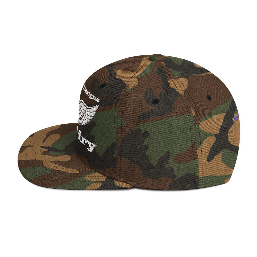 Wings for Heraldry, CALMNESS DESIGNS, Creative Designer's, Snapback Hat
