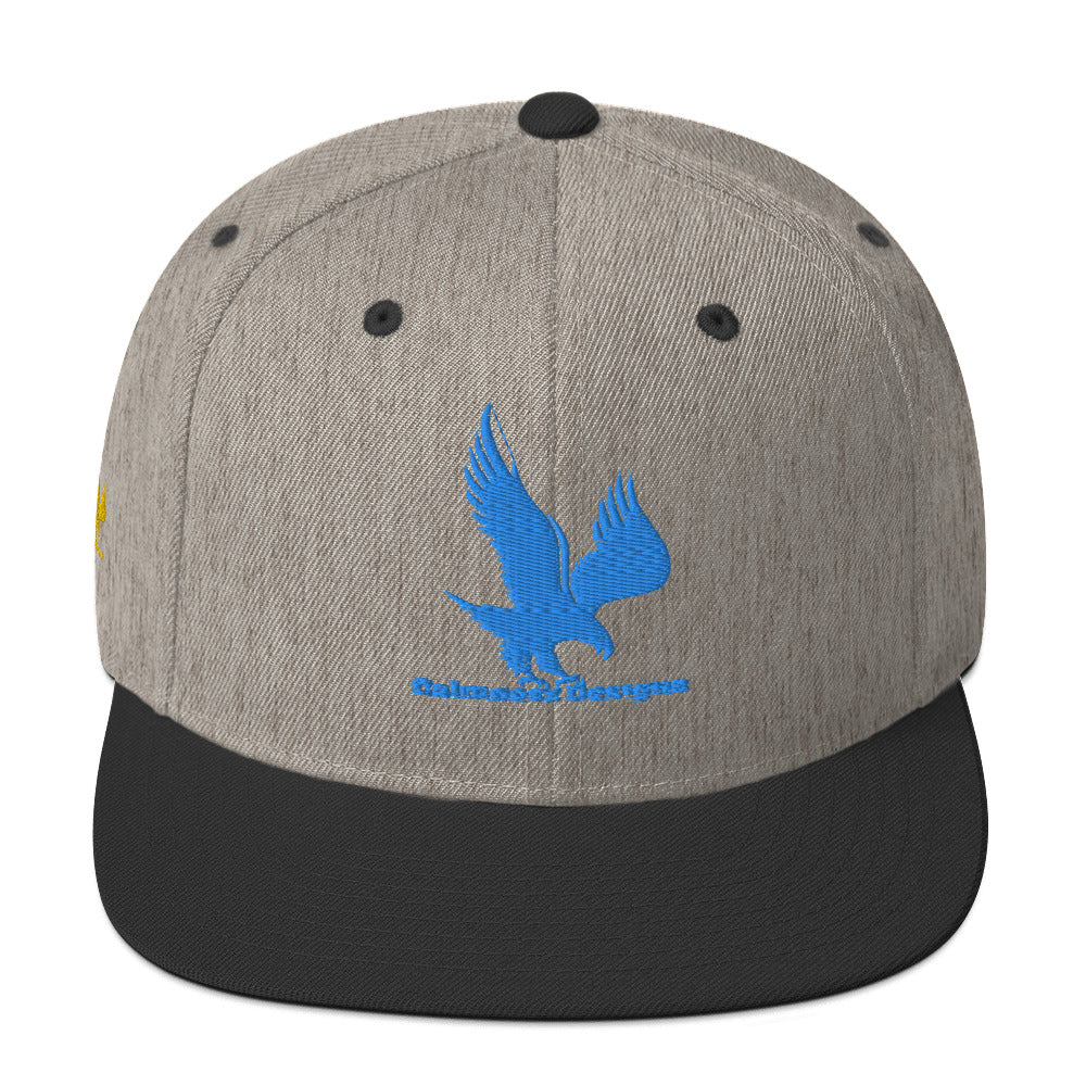 Flying Eagle, CALMNESS DESIGNS, Creative Designer's, Snapback Hat