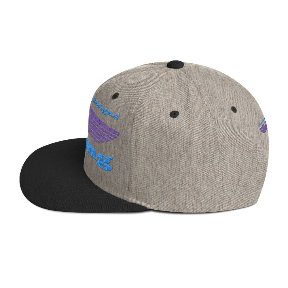 Flying Eagle, CALMNESS DESIGNS, Creative Designer's, Snapback Hat