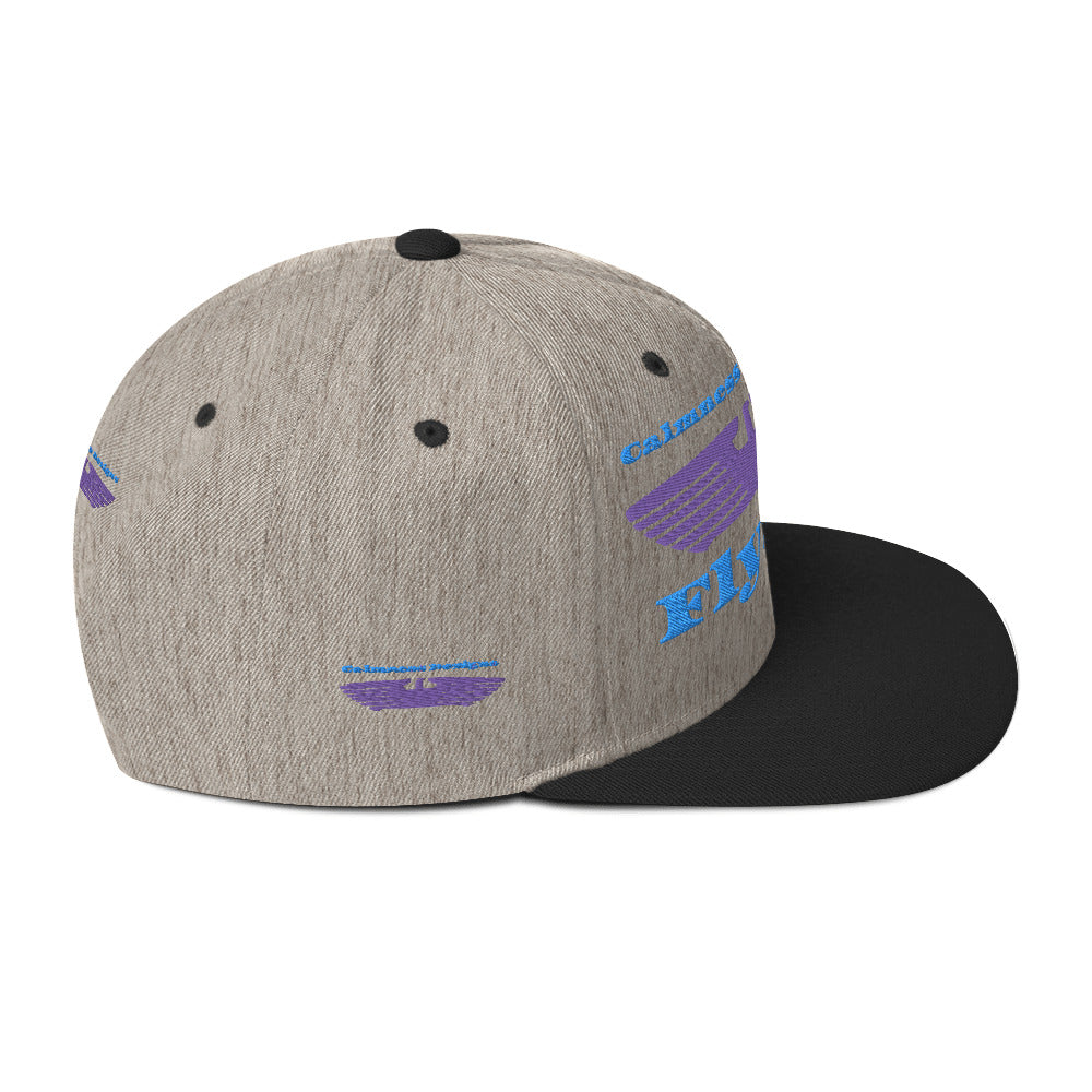 Flying Eagle, CALMNESS DESIGNS, Creative Designer's, Snapback Hat