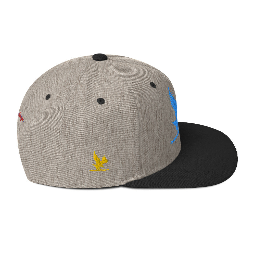 Flying Eagle, CALMNESS DESIGNS, Creative Designer's, Snapback Hat
