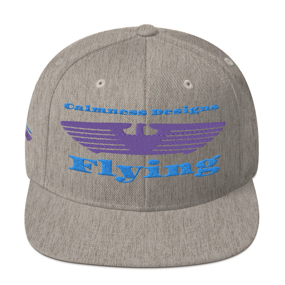 Flying Eagle, CALMNESS DESIGNS, Creative Designer's, Snapback Hat
