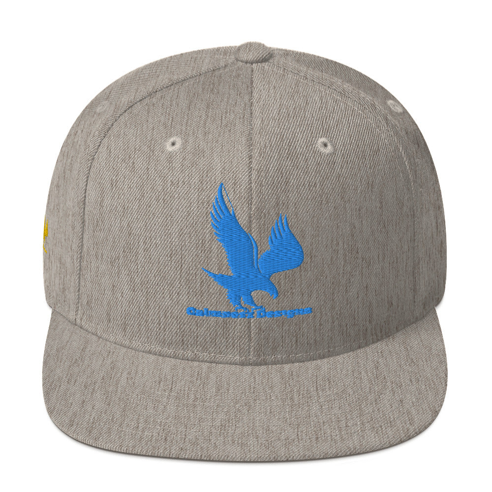 Flying Eagle, CALMNESS DESIGNS, Creative Designer's, Snapback Hat