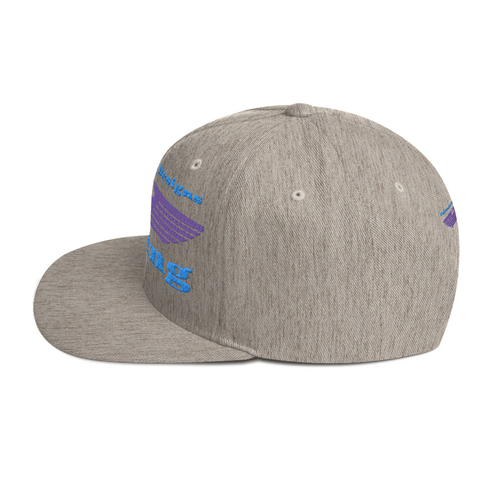 Flying Eagle, CALMNESS DESIGNS, Creative Designer's, Snapback Hat