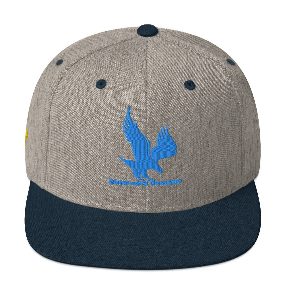 Flying Eagle, CALMNESS DESIGNS, Creative Designer's, Snapback Hat