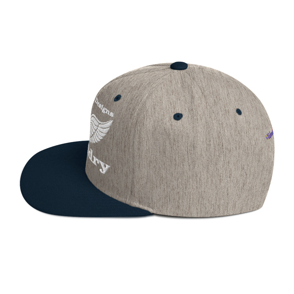 Wings for Heraldry, CALMNESS DESIGNS, Creative Designer's, Snapback Hat