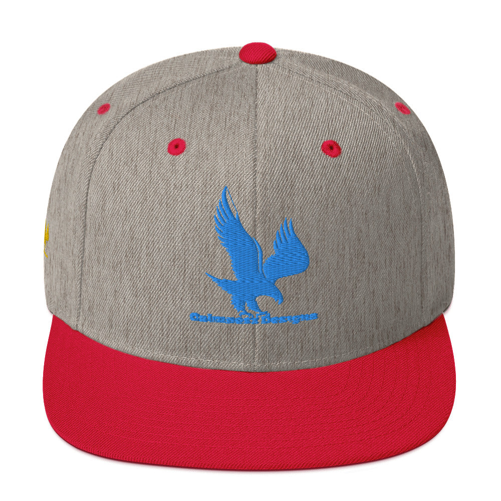 Flying Eagle, CALMNESS DESIGNS, Creative Designer's, Snapback Hat