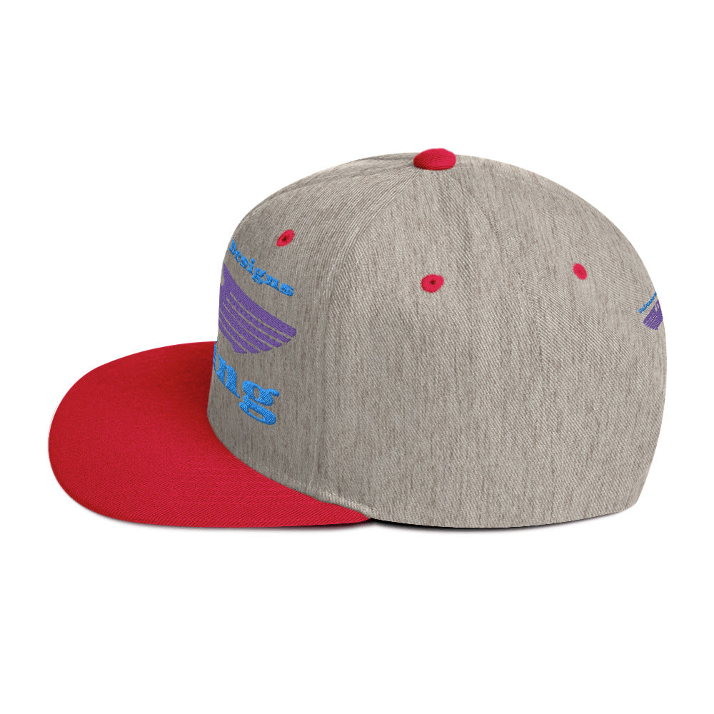 Flying Eagle, CALMNESS DESIGNS, Creative Designer's, Snapback Hat