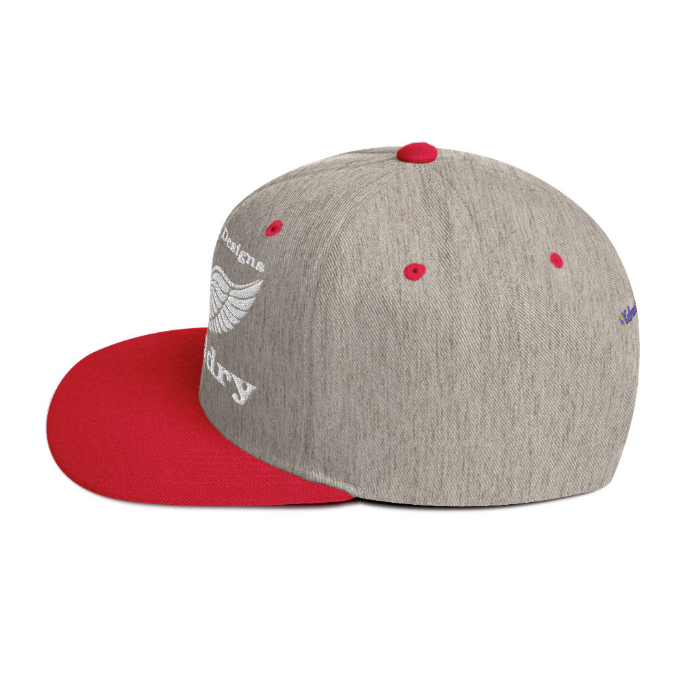 Wings for Heraldry, CALMNESS DESIGNS, Creative Designer's, Snapback Hat