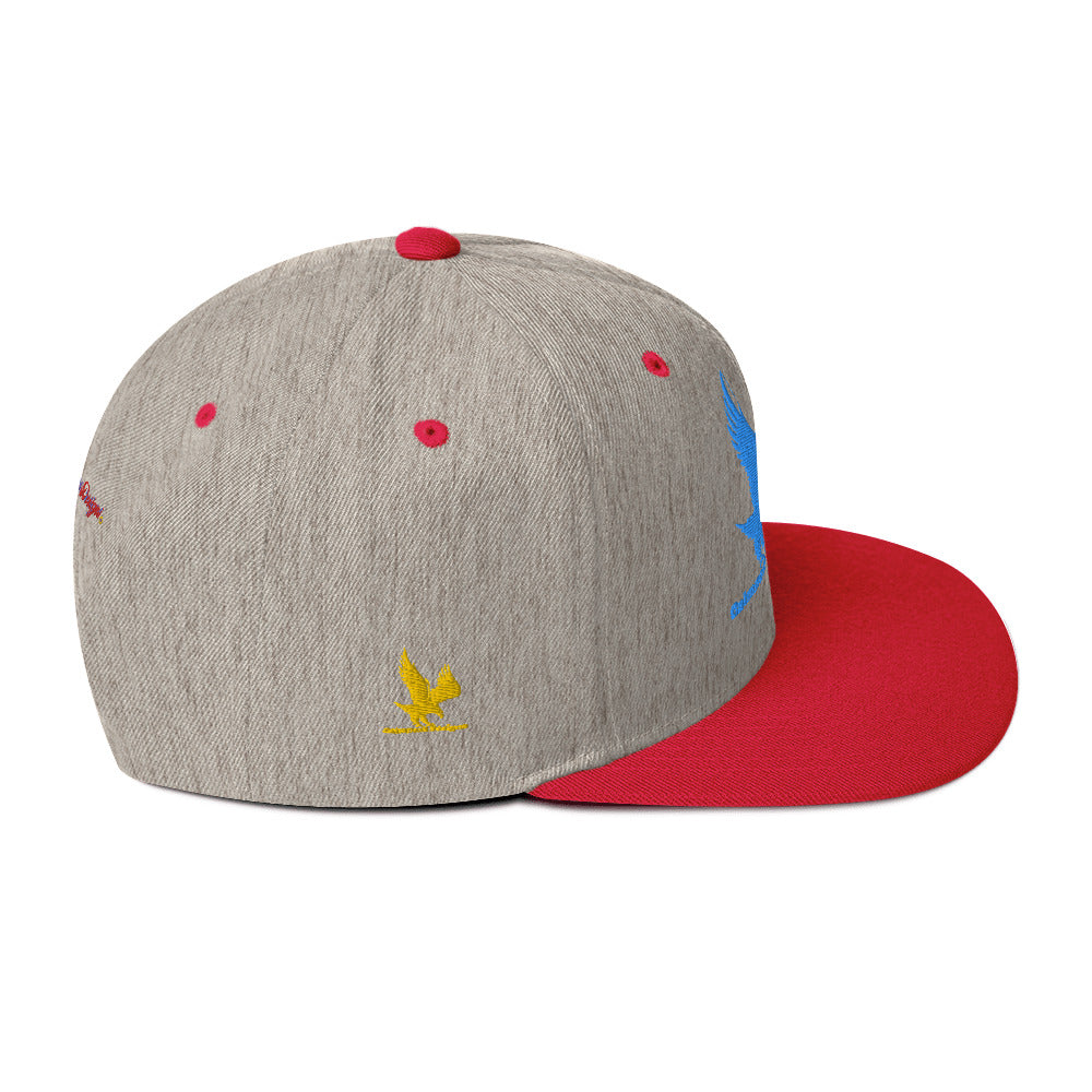 Flying Eagle, CALMNESS DESIGNS, Creative Designer's, Snapback Hat