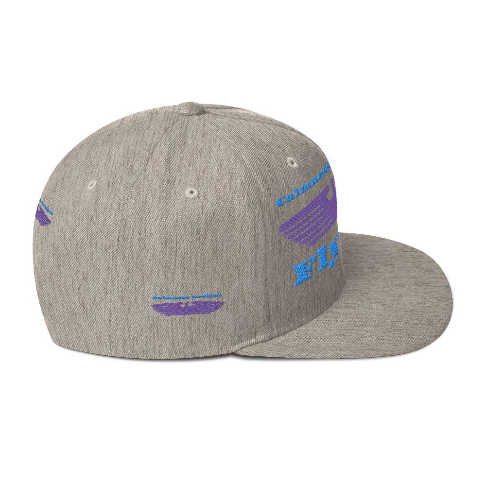 Flying Eagle, CALMNESS DESIGNS, Creative Designer's, Snapback Hat