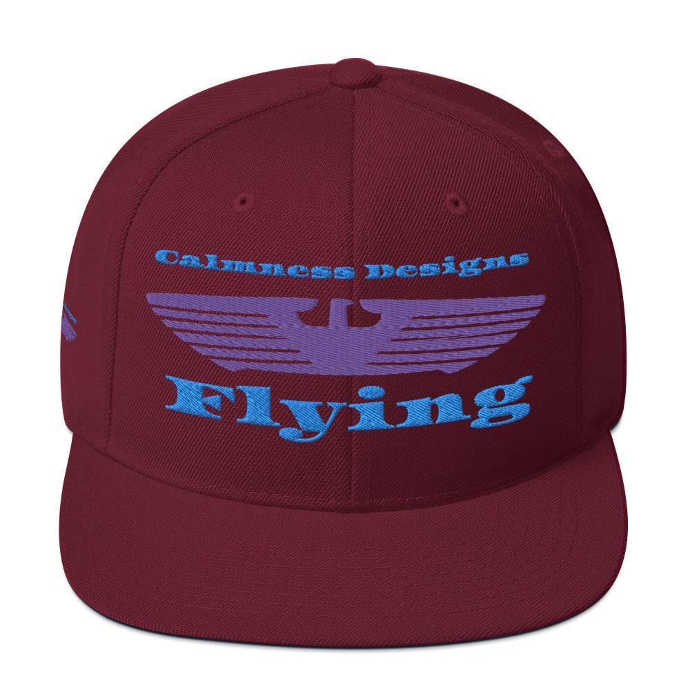 Flying Eagle, CALMNESS DESIGNS, Creative Designer's, Snapback Hat