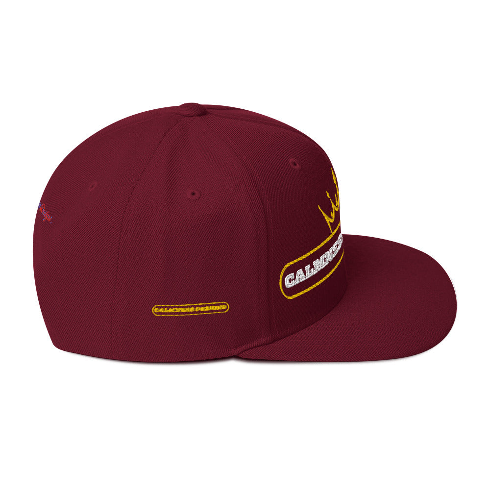 Text Frame, CALMNESS DESIGNS, Creative Designer's, Snapback Hat