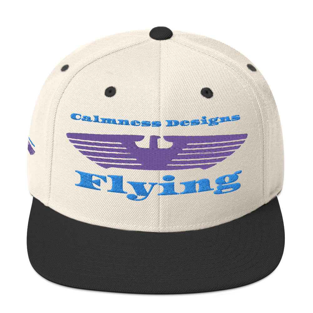 Flying Eagle, CALMNESS DESIGNS, Creative Designer's, Snapback Hat