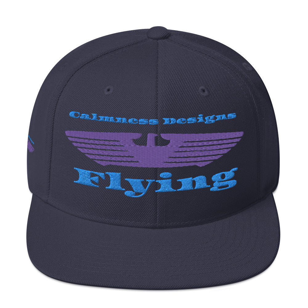 Flying Eagle, CALMNESS DESIGNS, Creative Designer's, Snapback Hat