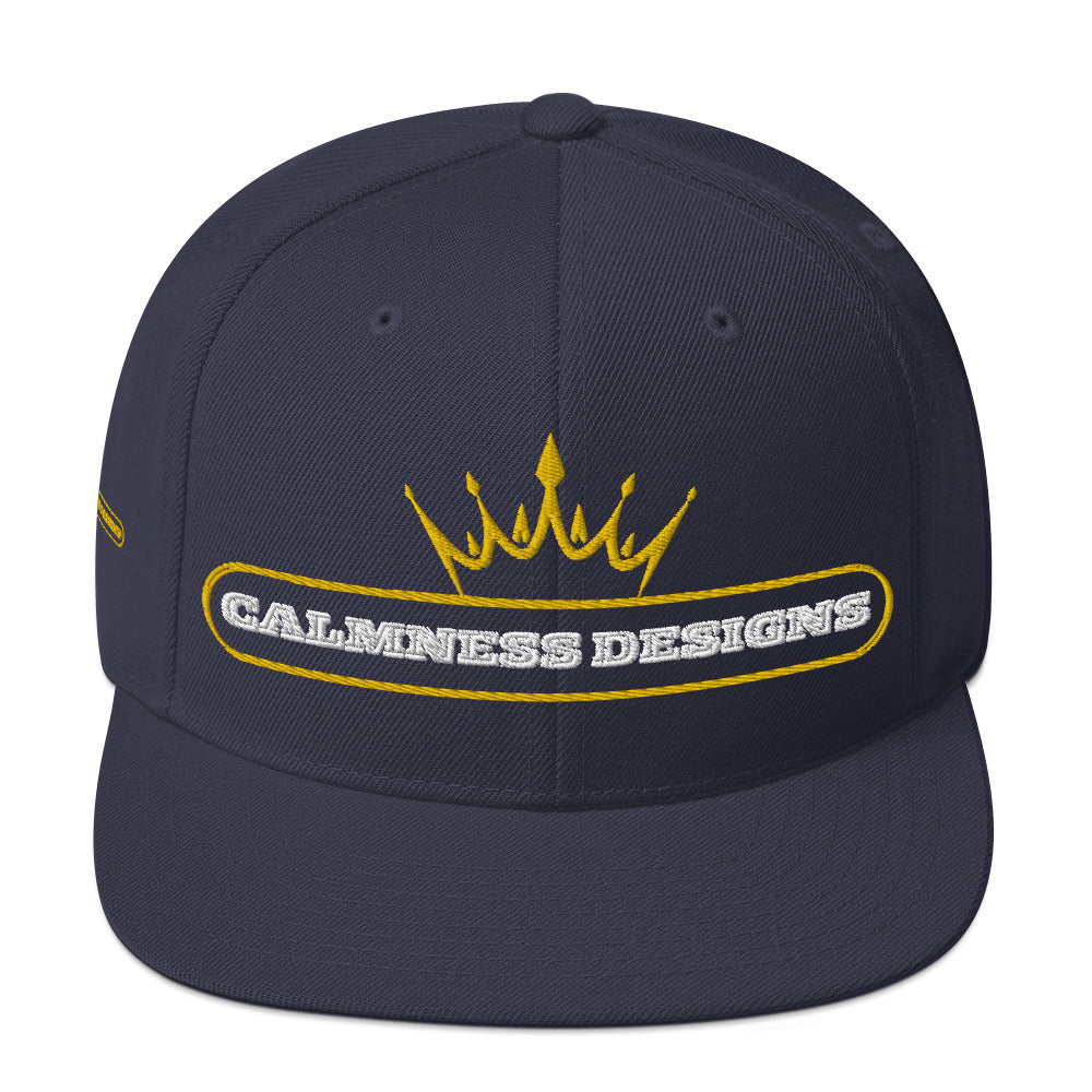 Text Frame, CALMNESS DESIGNS, Creative Designer's, Snapback Hat