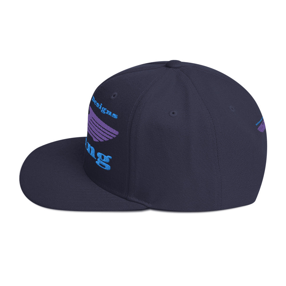 Flying Eagle, CALMNESS DESIGNS, Creative Designer's, Snapback Hat