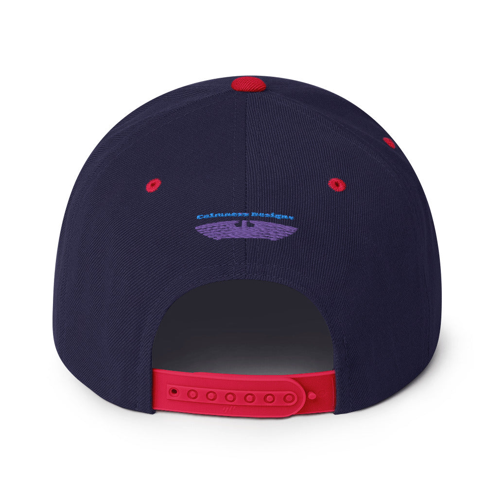 Flying Eagle, CALMNESS DESIGNS, Creative Designer's, Snapback Hat