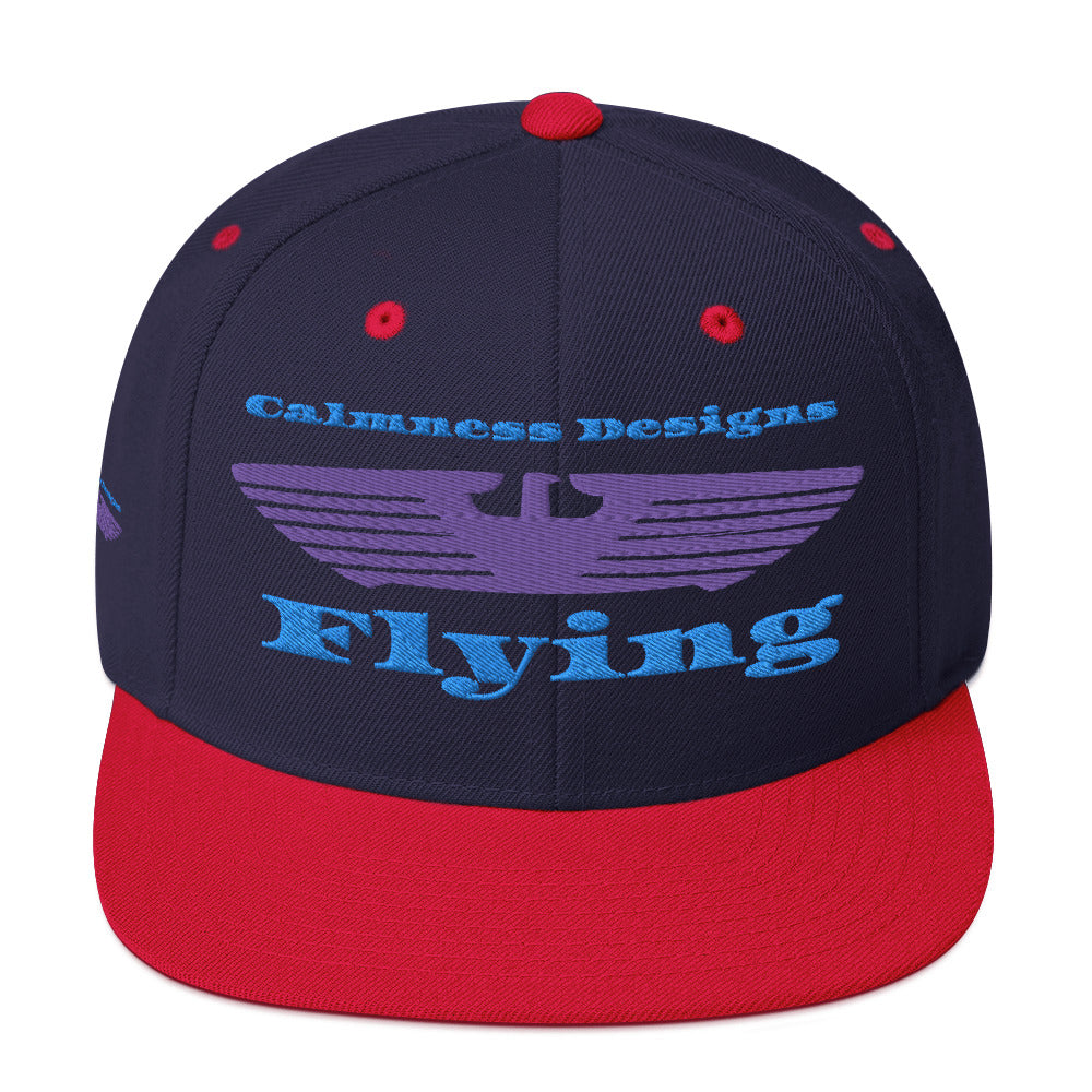 Flying Eagle, CALMNESS DESIGNS, Creative Designer's, Snapback Hat