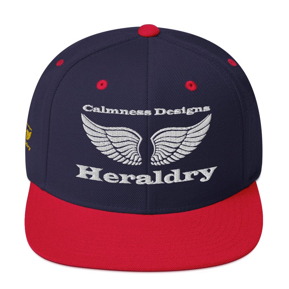 Wings for Heraldry, CALMNESS DESIGNS, Creative Designer's, Snapback Hat