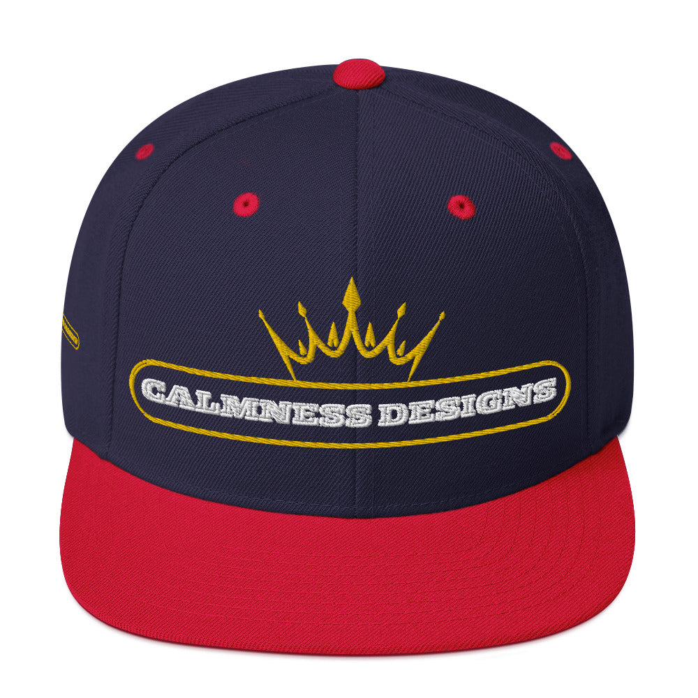 Text Frame, CALMNESS DESIGNS, Creative Designer's, Snapback Hat