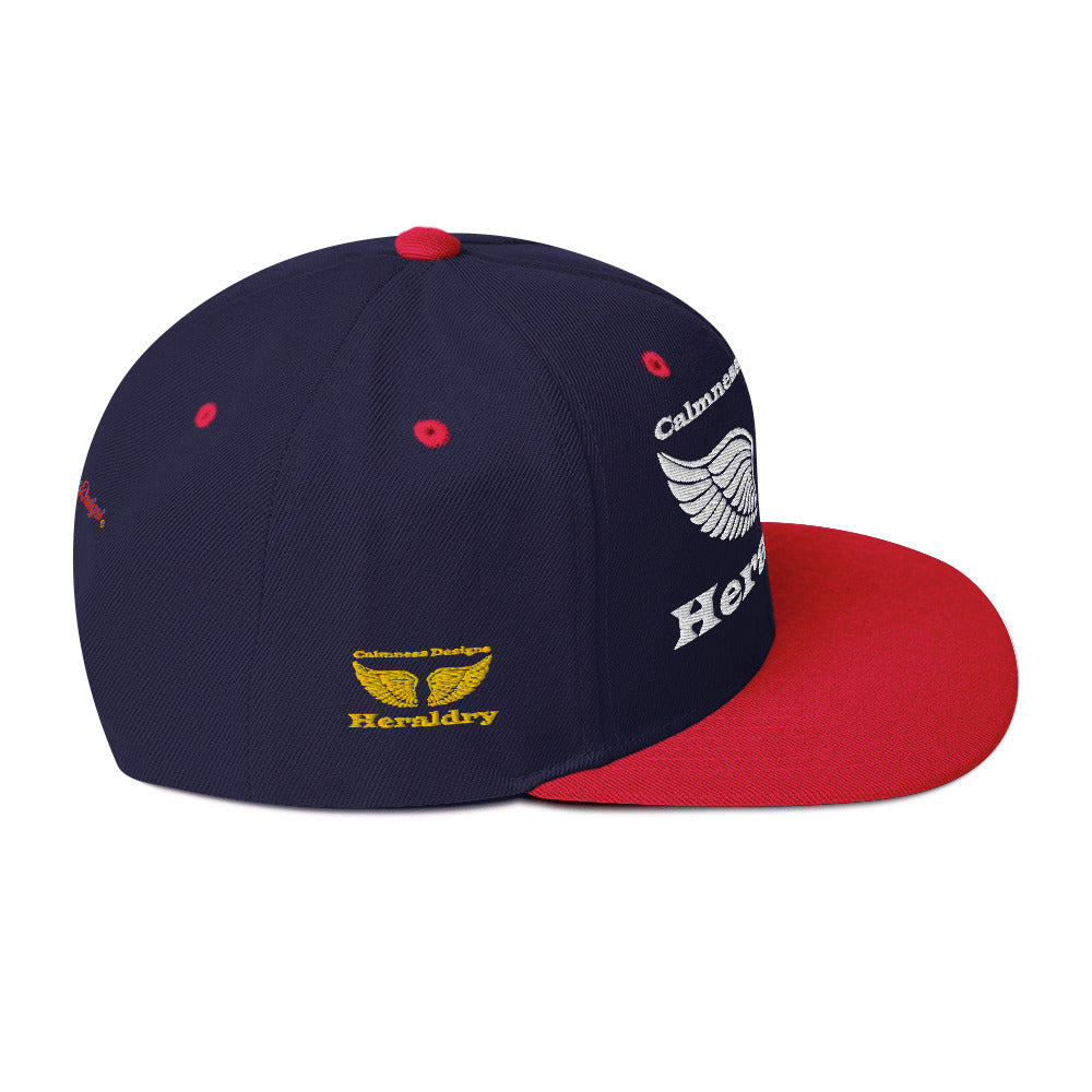 Wings for Heraldry, CALMNESS DESIGNS, Creative Designer's, Snapback Hat