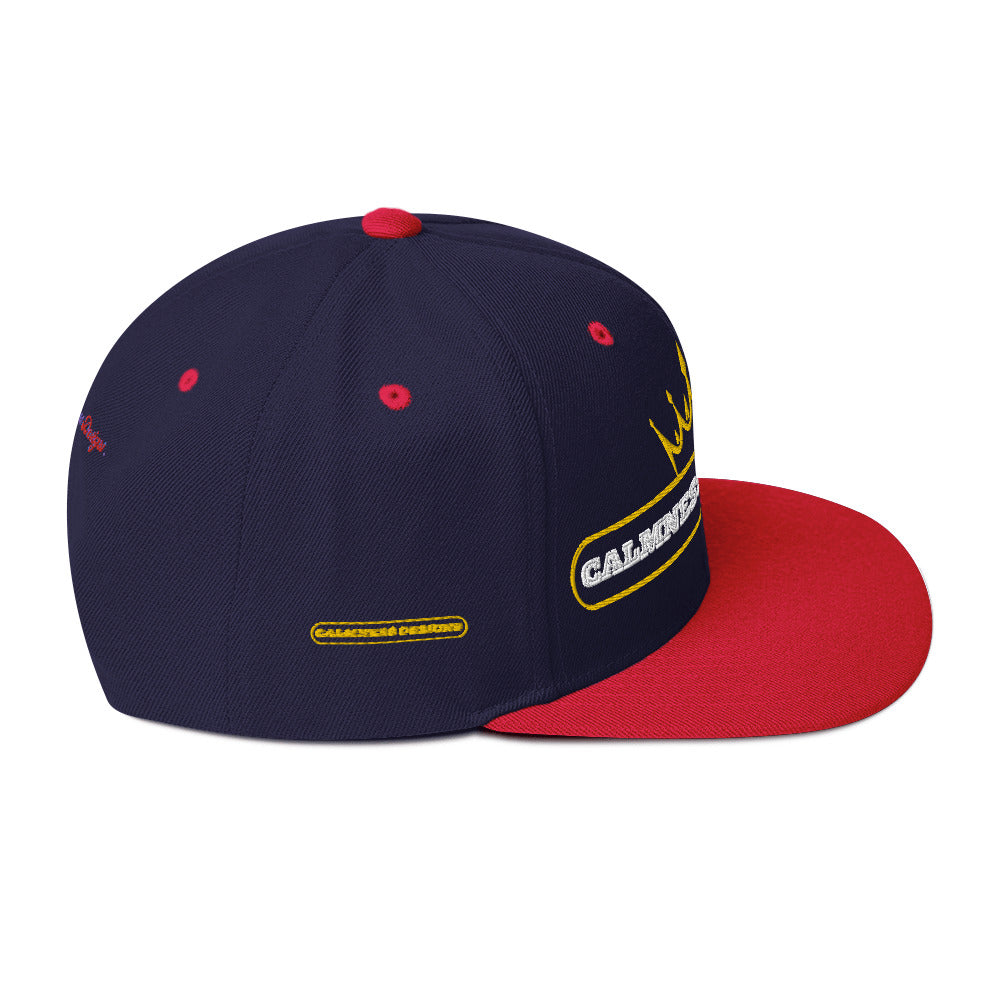 Text Frame, CALMNESS DESIGNS, Creative Designer's, Snapback Hat