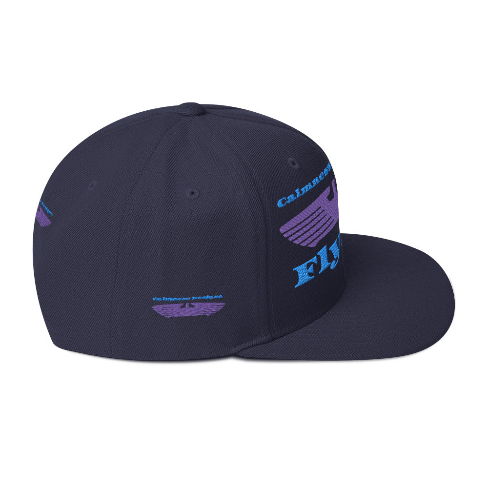 Flying Eagle, CALMNESS DESIGNS, Creative Designer's, Snapback Hat