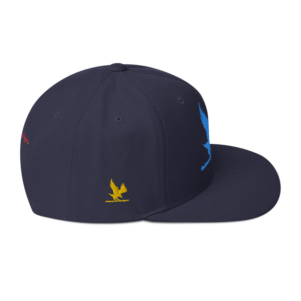 Flying Eagle, CALMNESS DESIGNS, Creative Designer's, Snapback Hat