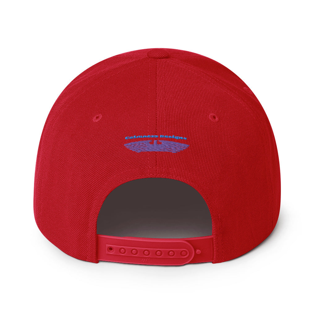 Flying Eagle, CALMNESS DESIGNS, Creative Designer's, Snapback Hat