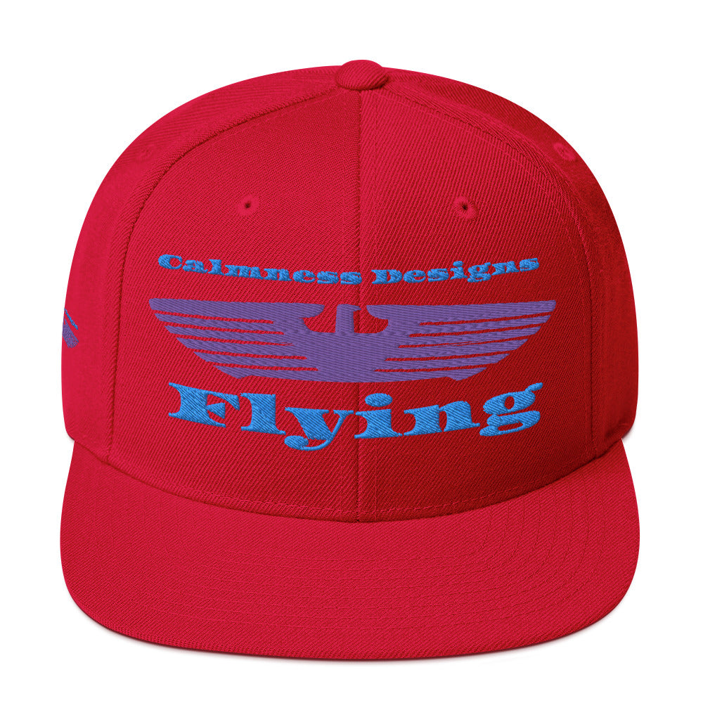 Flying Eagle, CALMNESS DESIGNS, Creative Designer's, Snapback Hat