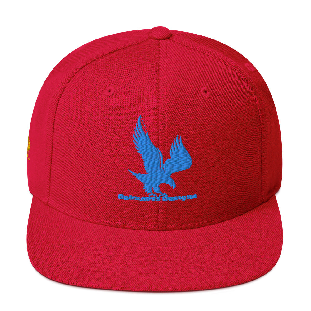 Flying Eagle, CALMNESS DESIGNS, Creative Designer's, Snapback Hat