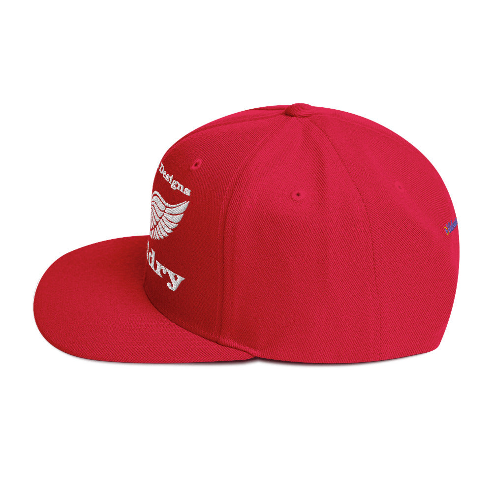 Wings for Heraldry, CALMNESS DESIGNS, Creative Designer's, Snapback Hat