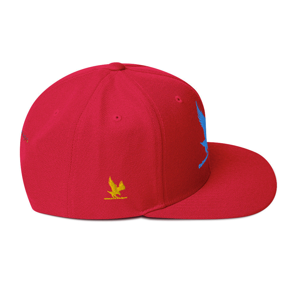 Flying Eagle, CALMNESS DESIGNS, Creative Designer's, Snapback Hat