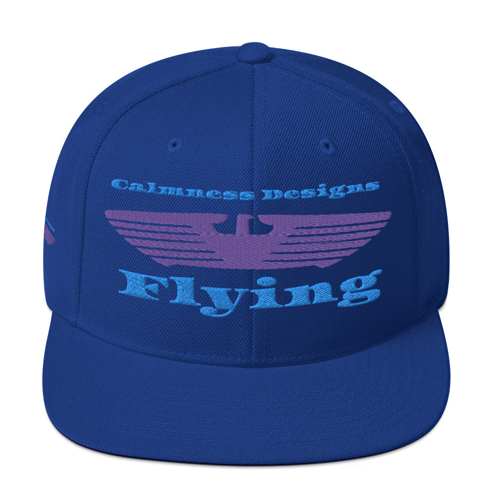 Flying Eagle, CALMNESS DESIGNS, Creative Designer's, Snapback Hat