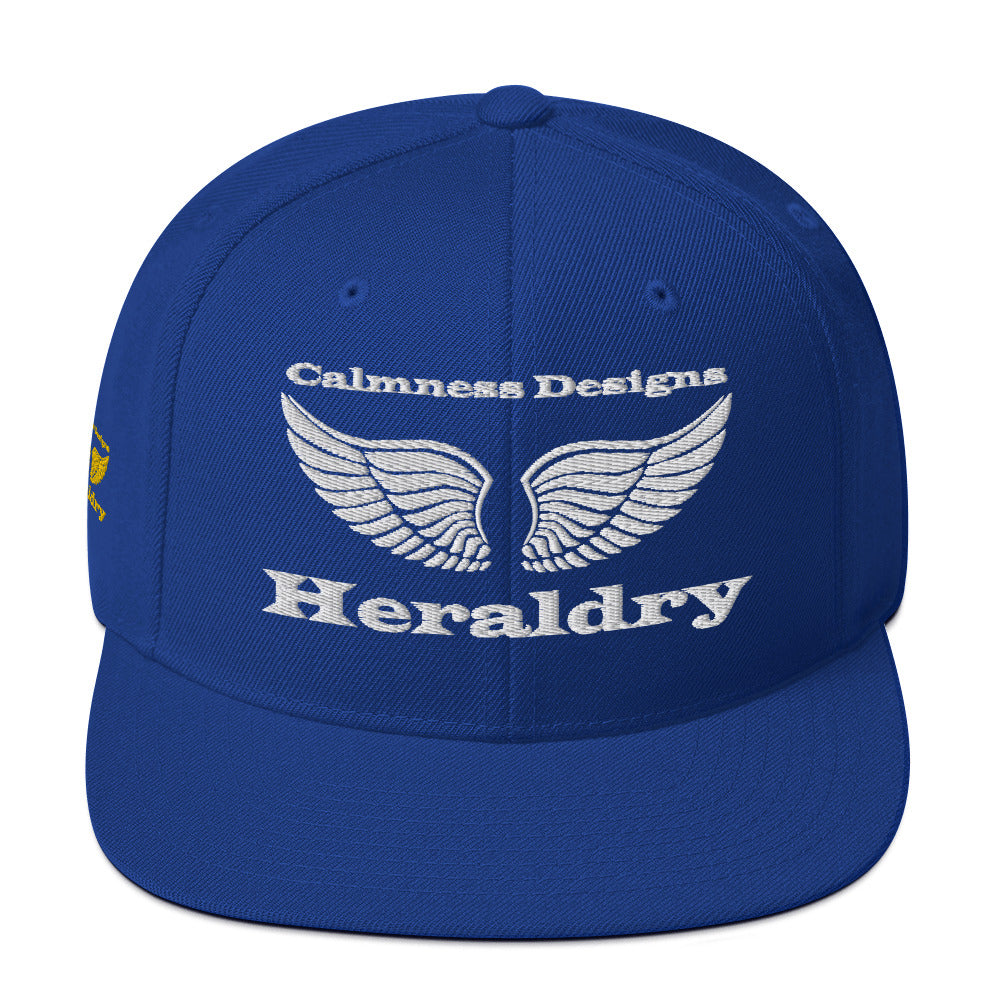 Wings for Heraldry, CALMNESS DESIGNS, Creative Designer's, Snapback Hat