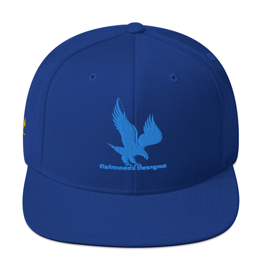 Flying Eagle, CALMNESS DESIGNS, Creative Designer's, Snapback Hat