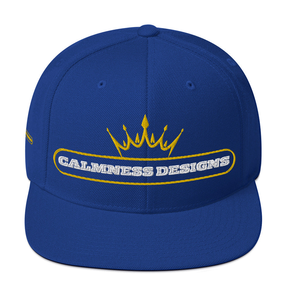 Text Frame, CALMNESS DESIGNS, Creative Designer's, Snapback Hat
