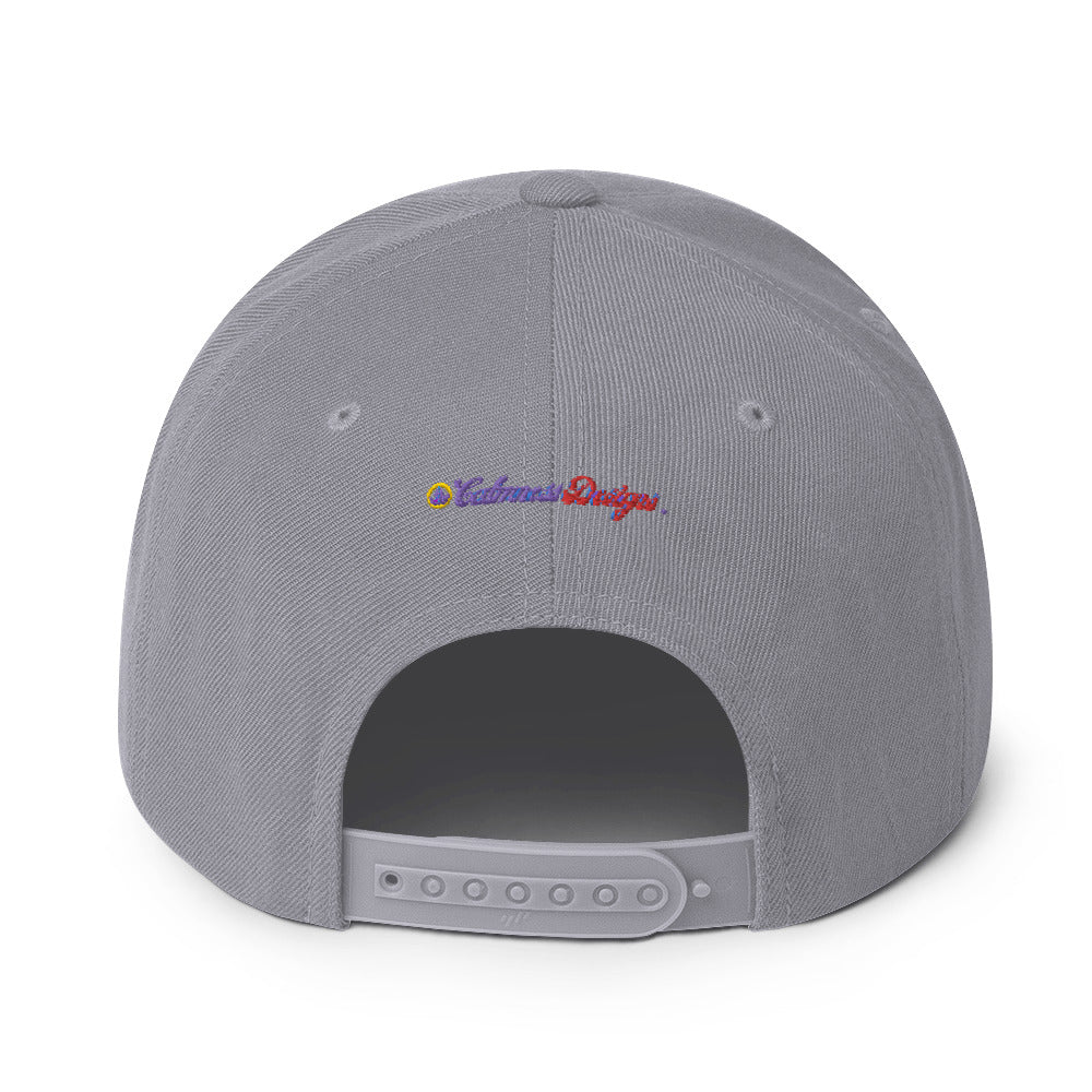 Text Frame, CALMNESS DESIGNS, Creative Designer's, Snapback Hat