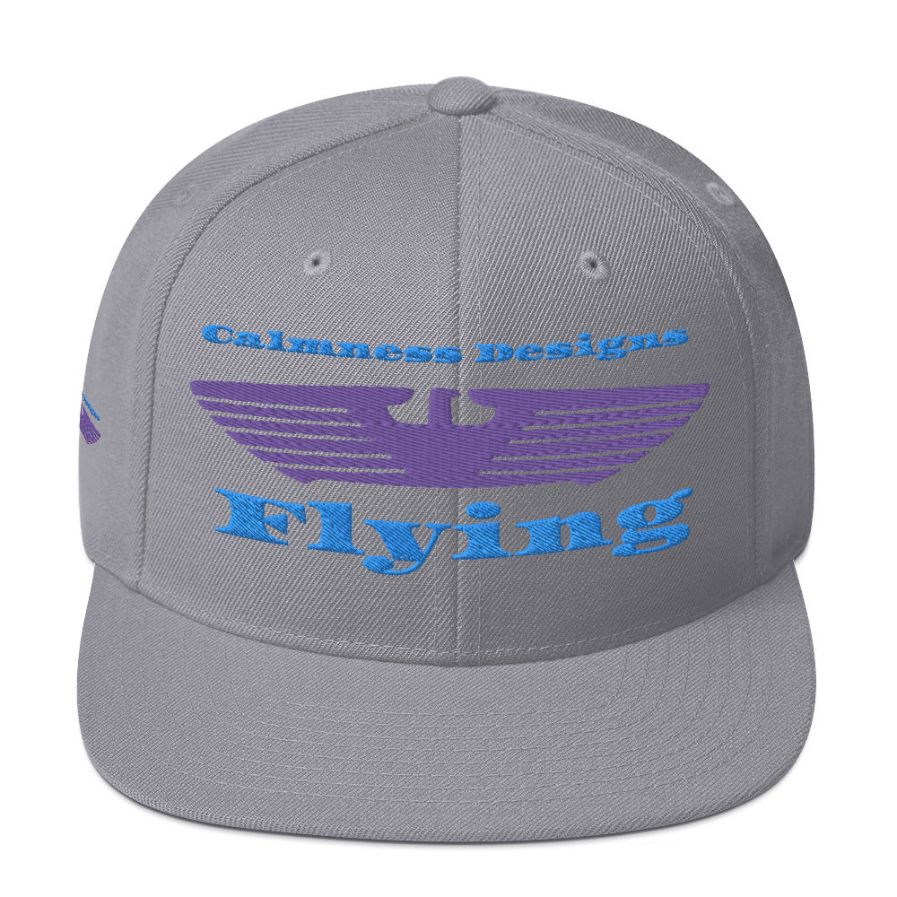 Flying Eagle, CALMNESS DESIGNS, Creative Designer's, Snapback Hat