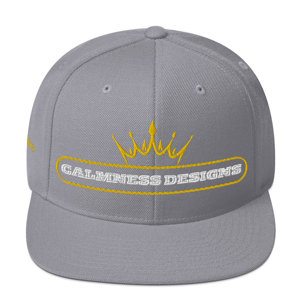 Text Frame, CALMNESS DESIGNS, Creative Designer's, Snapback Hat