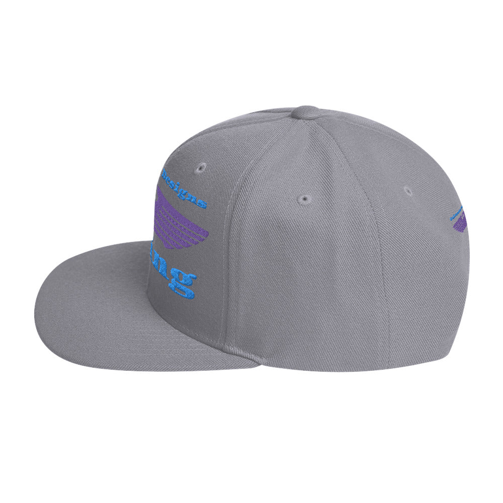 Flying Eagle, CALMNESS DESIGNS, Creative Designer's, Snapback Hat