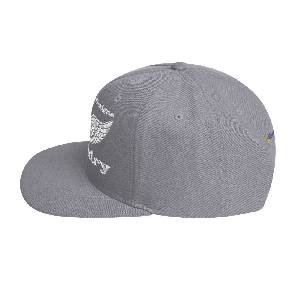 Wings for Heraldry, CALMNESS DESIGNS, Creative Designer's, Snapback Hat