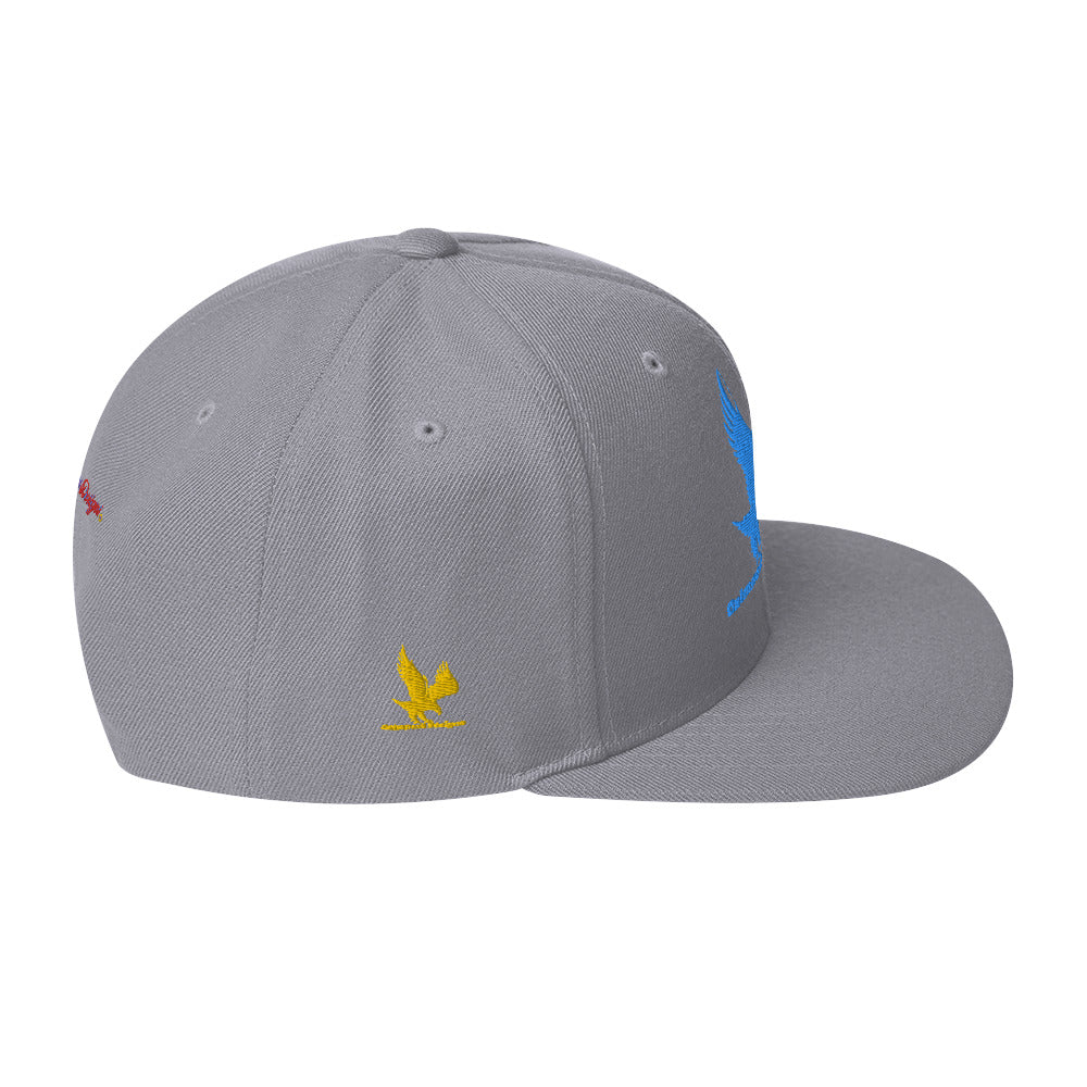 Flying Eagle, CALMNESS DESIGNS, Creative Designer's, Snapback Hat