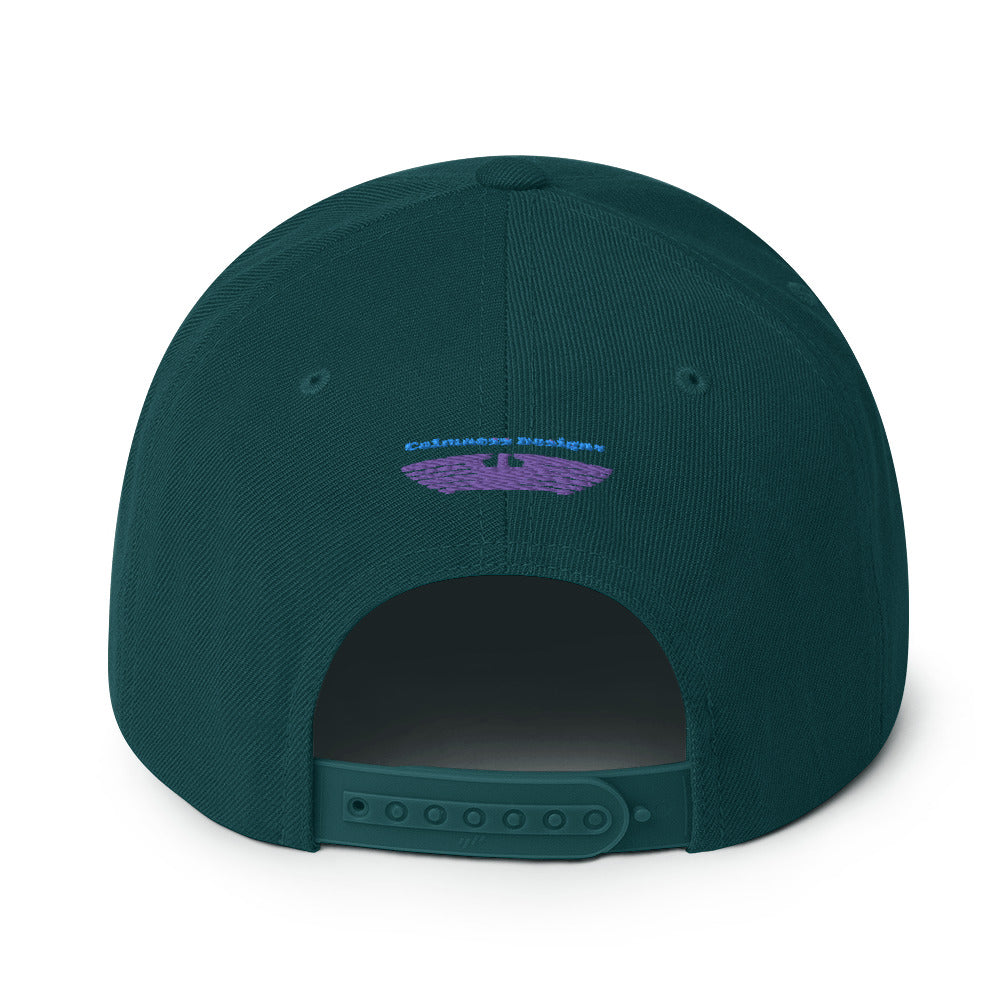 Flying Eagle, CALMNESS DESIGNS, Creative Designer's, Snapback Hat