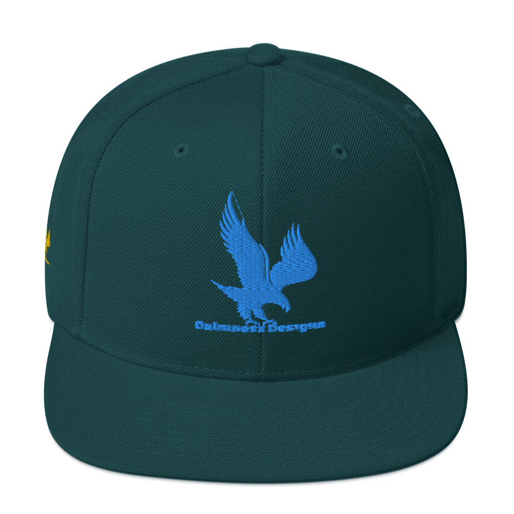 Flying Eagle, CALMNESS DESIGNS, Creative Designer's, Snapback Hat