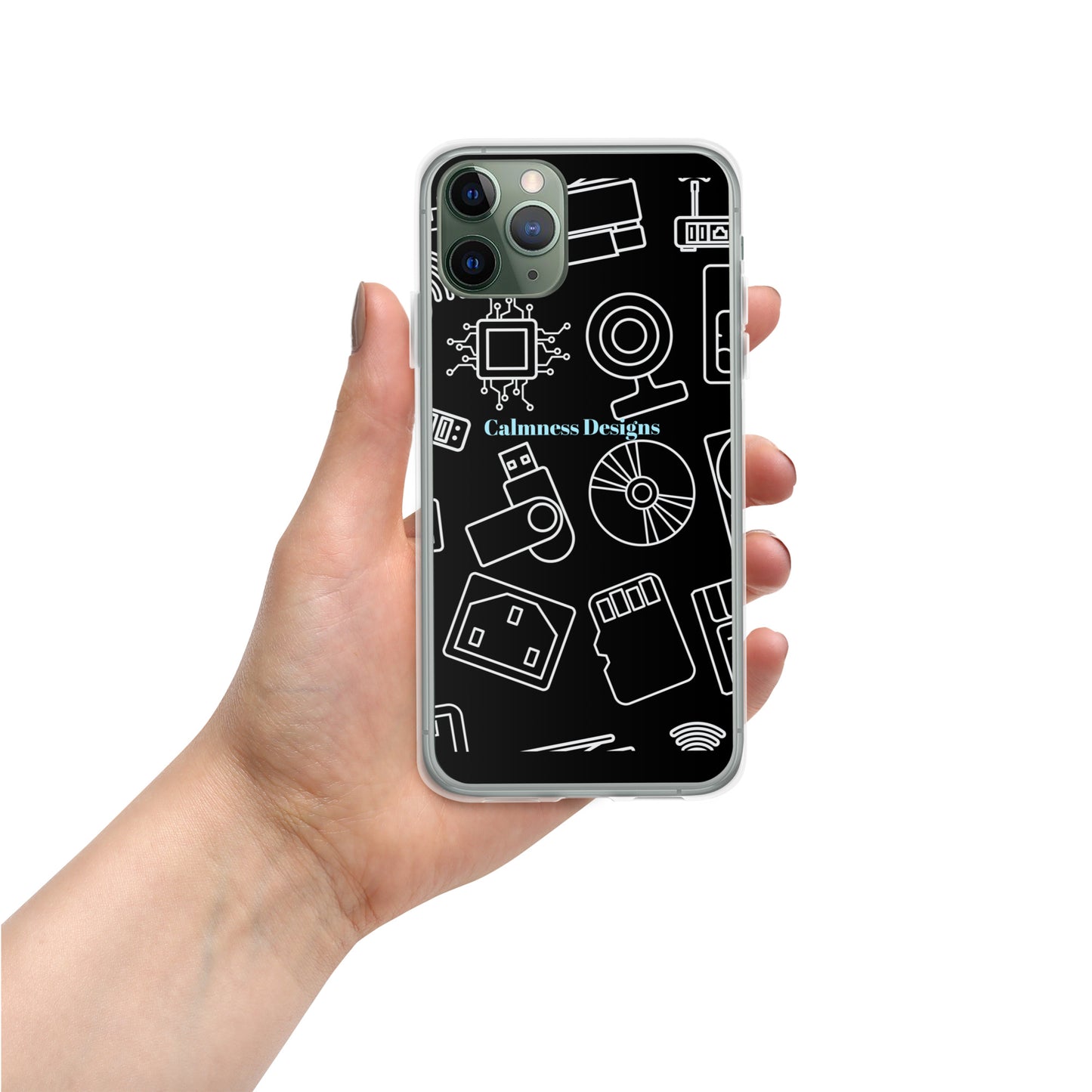 Computer Hardware's, Calmness Designs, Creative Designs, Clear Case for iPhone®