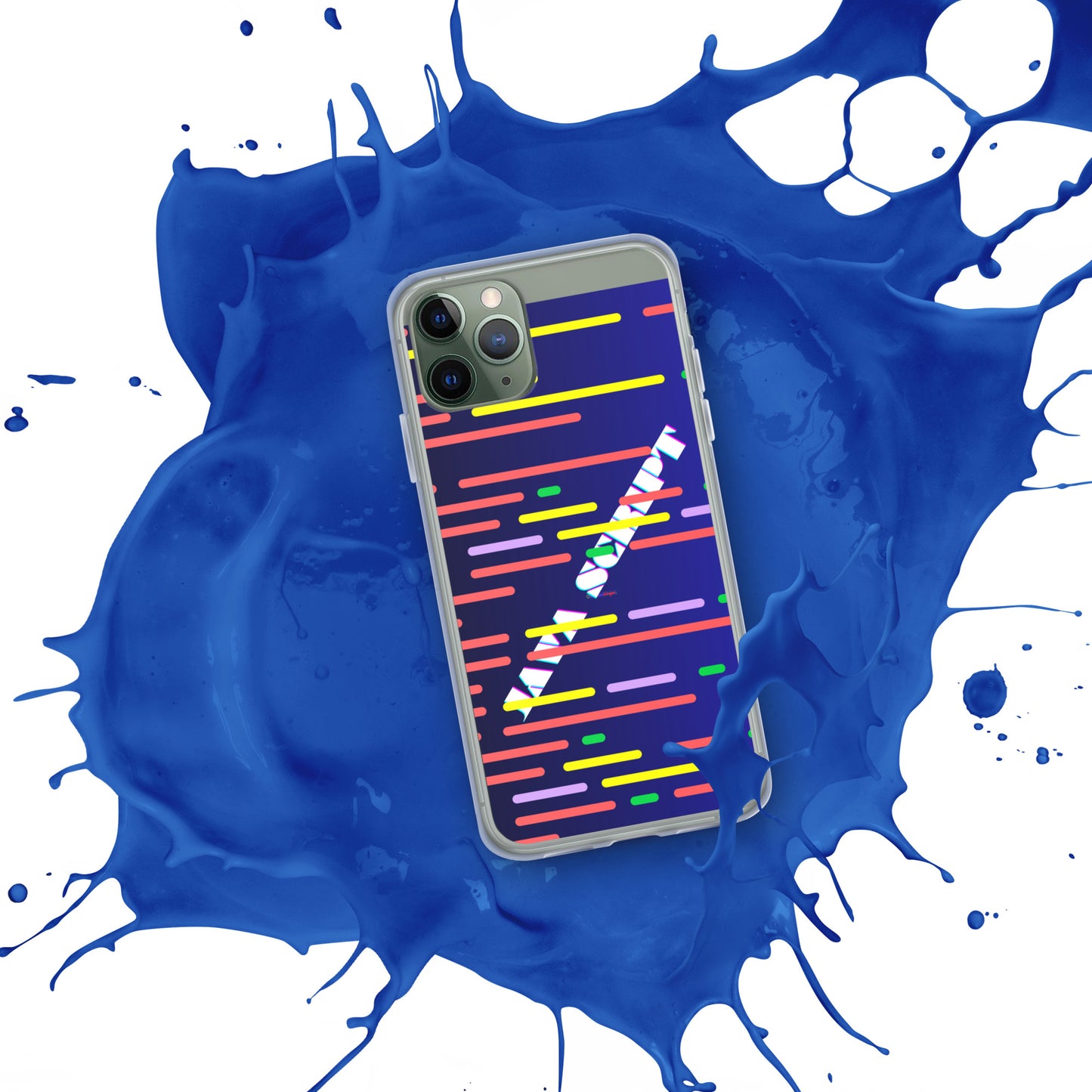 Digital Java Code Text. Computer Software , Java Scrip, CALMNESS DESIGNS, Creative Designer's, Clear Case for iPhone®